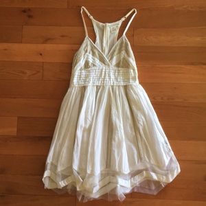Billabong White Lace Racerback Dress